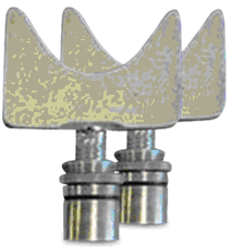 Набор U-образных адаптеров для задней оси  Sprinter/VW Crafter (2шт)